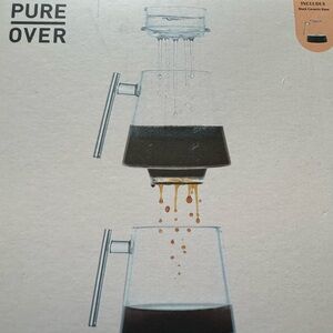 All glass coffee brewing kit